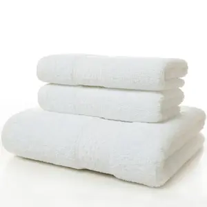 Towels bath set luxury hotel 100% cotton, best brand hilton hotel 16 bath towels