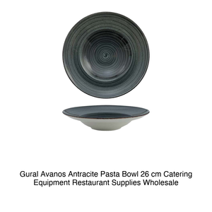 ชามพาสต้าอะนาทราไซต์ Avanos ขนาด 26 ซม. Gural - Product Image 2