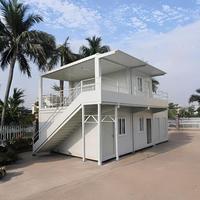 Estructura de acero prefabricada portátil 40Ft 20Ft contenedor móvil envío a casa Villa moderna casa prefabricada extensible 4 5 dormitorios