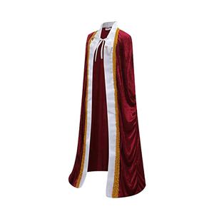 Amazoned New King Cape Velvet Royal Cloak Halloween Prince Queen Crown <span class=keywords><strong>Cosplay</strong></span> al por mayor - Product Image 2