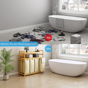 Cajonera de Almacenamiento Minimalista de Bambú SYT al por Mayor para Sala de Estar, Mueble de Hogar, Cajonera de Tela para Accesorios de <span class=keywords><strong>Juego</strong></span> - Product Image 6