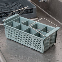 Porte-couverts avec poignées Utilisation hôtelière 8 compartiments Demi-taille Supports de stockage en carton marron et supports Bouteille de vin en plastique 7 jours