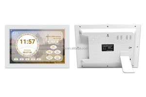 Tablette Horloge Numérique Azan 10 Pouces avec Sélection Multiple de Lecteurs Coraniques, Horloge de Prière Musulmane pour la Maison et le Bureau, Lecture du Coran et des Hadiths - Product Image 2