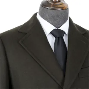 Высококачественное Мужское пальто по индивидуальному заказу, специально изготовленное на заказ толстое теплое мужское однобортное длинное пальто для мужчин