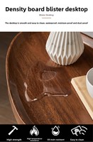Table d'appoint moderne en métal, légère et durable, pour villas, hôtels, salons, chambres et balcons