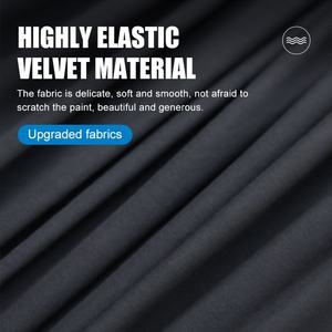 Housse de <span class=keywords><strong>voiture</strong></span> intérieure complète en velours extensible, protection anti-poussière pour <span class=keywords><strong>garage</strong></span> souterrain - Product Image 4