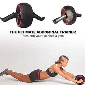 Rodillo abdominal 3 en 1 para hacer ejercicio, Kit de rueda para Fitness, con tubo resistente y alfombrilla para rodilla - Product Image 6