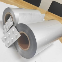Rouleau de feuille d'aluminium composite OPA/AL/PVC à structure souple pour emballage de comprimés pharmaceutiques sous blister, scellage à froid