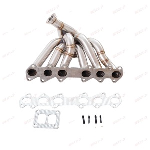 MERTOP ท่อเหล็กสแตนเลส304 3.0มม.,หนาสำหรับ Yota Su Pra 93-98 2JZ-GTE ท่อคู่ Tur Bo T4 - Product Image 2