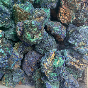 Venta al por mayor duro <span class=keywords><strong>azul</strong></span> <span class=keywords><strong>azurita</strong></span> cristal piedra <span class=keywords><strong>azurita</strong></span> y malaquita de minerales, para la decoración de la casa - Product Image 4