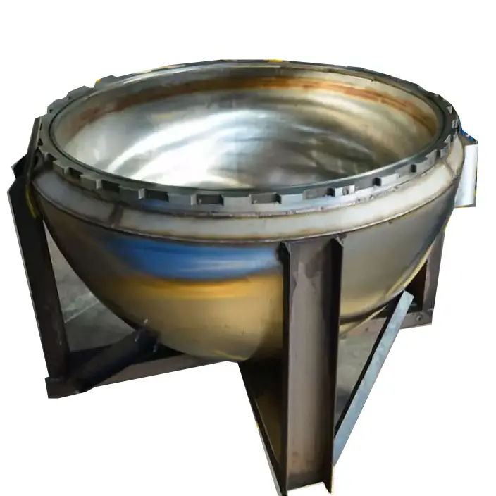 Fabricación de soldadura y Servicios de torneado para reactor esférico para equipos farmacéuticos