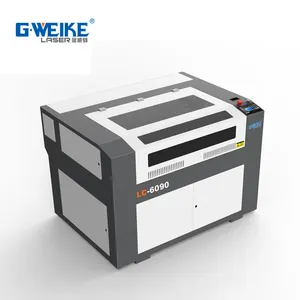 Gweike co2 लेजर काटने उत्कीर्णन मशीन lc6090 कार्य क्षेत्र 600*900mm