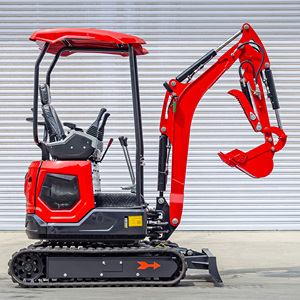 Mini excavadora <span class=keywords><strong>barata</strong></span> de fábrica, tamaños de 1 tonelada, 1,2 toneladas, 1,5 toneladas, 1,8 toneladas, excavadoras sobre orugas, motor EPA/CE/EURO 5 - Product Image 2