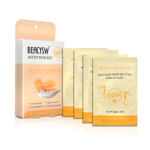 Gel en Polvo Vegano Suave para Pedicura Spa con Aroma a Té Verde, Limón, Lavanda y Rosa, Suministros para Manicura y Pedicura - Product Image 2