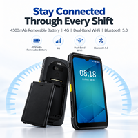 Terminal portable robuste T2 Android 12 avec lecteur de codes-barres 1D 2D, 4G WiFi, IP67 pour l'inventaire et le comptage des stocks en entrepôt