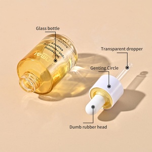 Chai serum dưỡng da thủy tinh 30ml, màu sắc tùy chỉnh, kiểu dáng vai bằng và đáy nghiêng Yinmai, dùng cho tinh dầu - Product Image 3