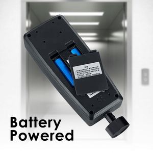 Compteur de vitesse numérique pour ascenseur 0,1 m/min~2 000,0 m/min avec fonction de maintien et indicateur de batterie faible - Product Image 3