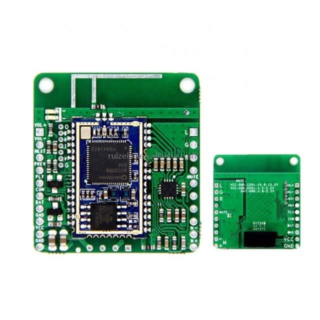 Ruizeinc Car Ble Music Receiver Board TWS Headset Headphone QCC3008 APTXLL HIFI BT5.0 Wireless Audio Receiver Module