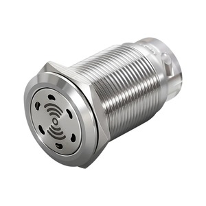 Buzzer en métal de 16/<span class=keywords><strong>19</strong></span>/22mm 12V24V220V lumière rouge en acier inoxydable alarme sonore et lumineuse à haut décibel intermittente - Product Image 1