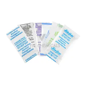 DMF gratuit 0.5g 1g, 2g nourriture médicale absorbant l'humidité gel de silice oreiller pack déshydratant