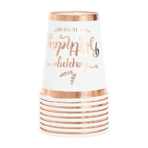 Nouvelle Assiette en Carton Jetable Épaissie à Estampage à Chaud, Style Européen et Américain, pour Fête d'Anniversaire, Utilisation Gauche, Support Poignet Homme, Gobelet à Gâteau - Product Image 5