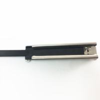 Pince de fixation pour câble aérien FTTH en acier inoxydable ODWAC, tendeur pour câble à fibre optique plat, pour solutions FTTx