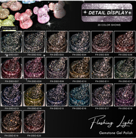 Vernis gel réfléchissant Deroi Disco, longue tenue, paillettes fonctionnelles, gel UV, sans HEMA ni TPO, étiquette privée, fabrication OEM disponible