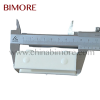 Bimore KM600641H16 Asansör Kılavuz Pabucu Aparatı 80*16MM Oluk Genişliği 16mm
