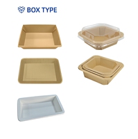 Machines de thermoformage automatiques pour boîtes en carton octogonales ZX-700, machine de fabrication de boîtes à emporter pour fruits et gâteaux