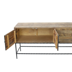 XZ-23347 Wabi-Sabi Rắn Gỗ Retro Gỗ Thông Cổ Điển Nhà Cho Phòng Khách Phòng Ăn Lưu Trữ Ngực - Product Image 4