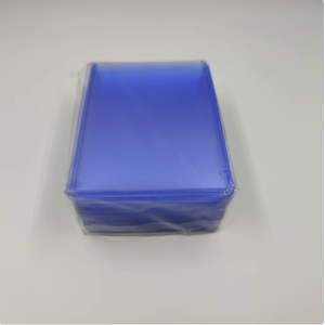 Прозрачный пластиковый защитный чехол для коллекционных карточек (35pt), 3x4 дюйма, белый/синий, с УФ-защитой - Product Image 5