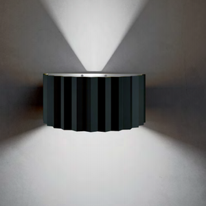 Applique murale LED extérieure SENZHAO, style colonne romaine moderne, éclairage haut et bas, IP65, pour porche, villa, jardin, couloir - Product Image 1