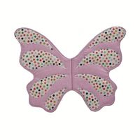 Vente en gros d'ailes de fée papillon colorées grandes ailes d'ange pour filles accessoires de performance de festival pour enfants