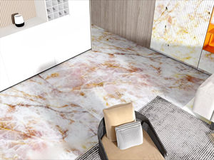 Luxury Cristallo Rosa Quartzite Slab Natural Stone Translucent Stone Brazil Modern Design Polished Hotels Wholesale - Product Image 4