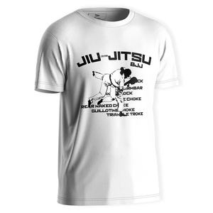 Vente en gros de survêtements Crossfit, t-shirts de sport Jiu Jitsu pour hommes, t-shirts vierges de haute qualité, t-shirts imprimés - Product Image 3