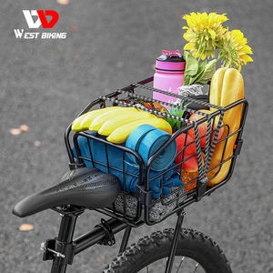 WEST BIKING Vente en gros d'accessoires pour vélos pour enfants <span class=keywords><strong>Porte</strong></span>-bagages <span class=keywords><strong>Porte</strong></span>-bagages arrière pour vélo de montagne <span class=keywords><strong>Panier</strong></span> pour vélo de montagne - Product Image 6