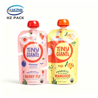 Babyvoeding goedgekeurde spuitzakken voor fruit sap dranken verpakkingen Doypack Jelly zakken Hoge kwaliteit Aanpasbaar