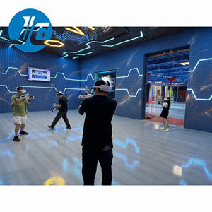 Escape Free Roam Arène de tir VR multijoueur 9D Ensemble VR intérieur en métal pour parcs d'aventure Centres commerciaux et centres commerciaux Salles d'évasion - Product Image 2