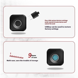 Vân tay thông minh tủ khóa điện tử thông minh ngăn kéo nhà văn phòng tập tin tủ quần áo chống trộm khóa tuya BLE tùy chọn - Product Image 5