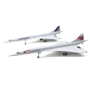 Modèle d'avion Concorde British <span class=keywords><strong>Airways</strong></span> Air France à l'échelle 1/200, avion supersonique, modèle en alliage moulé sous pression, jouet de collection - Product Image 1