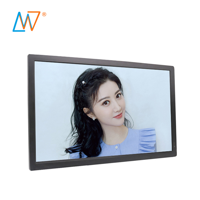Lcd Tv for Advertising Display Monitor 27 Inch Media Player Internal Memory with Usb / Sd Card Slot