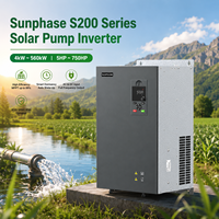 Convertisseur de fréquence VFD OEM ODM 55KW 75HP, onduleur 50Hz 60Hz, conception à large plage de tension pour ligne de traitement, compresseur d'air, ventilateur
