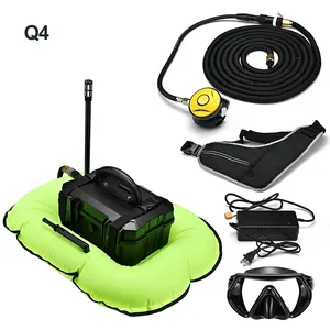 GOYOJO Equipo <span class=keywords><strong>de</strong></span> Snorkel y <span class=keywords><strong>Buceo</strong></span> 15 Metros 3-5.5 Horas con Ventilador Móvil Novedad en <span class=keywords><strong>Buceo</strong></span> Subacuático e Invernal Bajo Hielo - Product Image 2