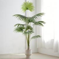 Palmier artificiel hautement réaliste, 5 tailles, toucher réel, plante en plastique pour la maison, le bureau, l'hôtel, les mariages, Noël, le Nouvel An
