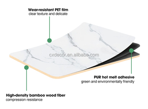 Pannello in marmo <span class=keywords><strong>PVC</strong></span> moderno <span class=keywords><strong>rivestimento</strong></span> parete <span class=keywords><strong>bagno</strong></span> impermeabile e <span class=keywords><strong>rivestimento</strong></span> soggiorno pannello <span class=keywords><strong>PVC</strong></span> marmo foglio di plastica alternative - Product Image 3