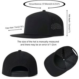 High Quality Hip-Hop With Custom Embroidery Logo Fitted Unisex Wholesale Flat Waterproof and Sunshade <b>Baseball</b> <b>Cap</b> - Product Image 5