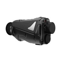 Lunette de chasse thermique portable avec vision nocturne infrarouge, écran AMOLED et enregistrement vidéo en temps réel pour équipement de plein air