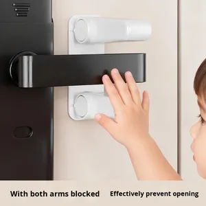 Kindersicherheits-Kunststoff-Schranktürschloss <span class=keywords><strong>FS17</strong></span> für Babys und Haustiere, Anti-Katzen-Einbruch- und Anti-Öffnungs-Vorrichtung mit Schubladenclip, Guangdong - Product Image 3