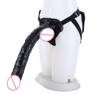 Dildo Realista con Correa para Lesbianas, con Cinturón, Pantalones Usables, PVC No Tóxico, Dildo Usable Súper Grueso y Largo para Mujeres - Product Image 1