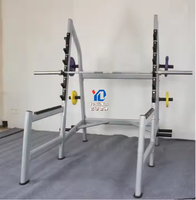 YG-FITNESS YG-7034 Équipement de musculation de salle de sport en gros, rack à squat à charge de plaques, rack à squat avec poulie, accessoire pour rack à squat